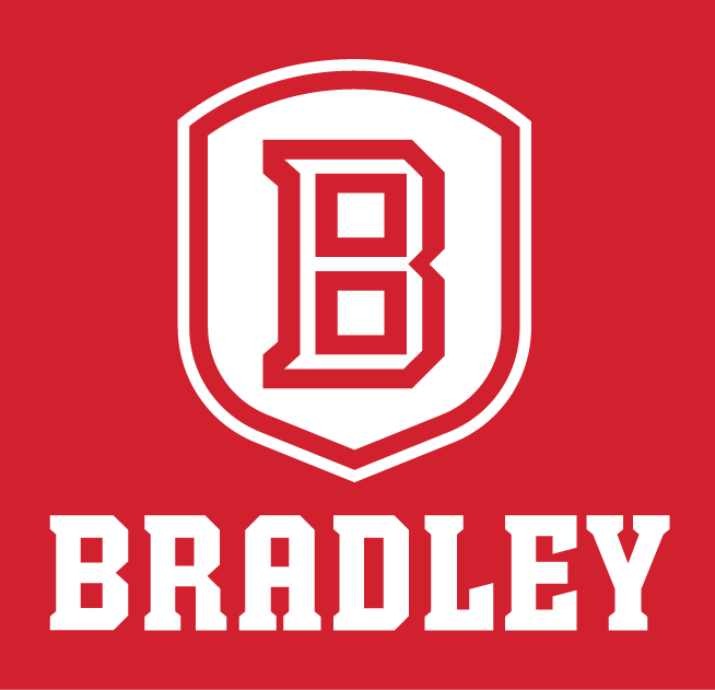 Bradley Braves 2012-Pres Primary Dark Logo vinyl decal